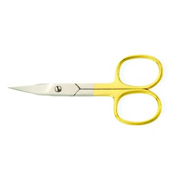 Cuticle Scissors Gold Platted